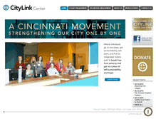 Tablet Screenshot of citylinkcenter.org